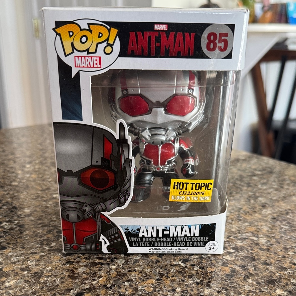 NEW Funko Marvel Ant-Man Pop Hot Topic Exclusive #85